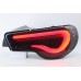 Subaru BRZ / Toyota 86 12-20 Black Base Red Bar Smoke Lens Light Bar LED Tail Lamp